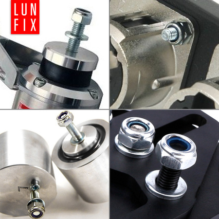 Nakrętka samokontrująca M12 DIN985 ocynkowana 5kg