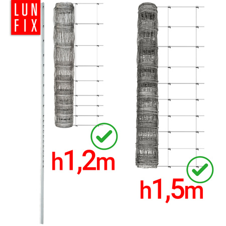 Słupek leśny A 2m (1szt.)