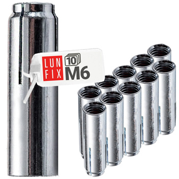 Tuleja stalowa M06 rozporowa (10szt.)