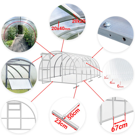 Konstr. stal. LUN FIX 6.0 3x10m 20x20mm 6mm