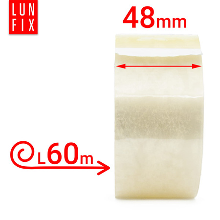 Taśma transp akryl Smart 48mm/60m 571/AS02 (1szt)