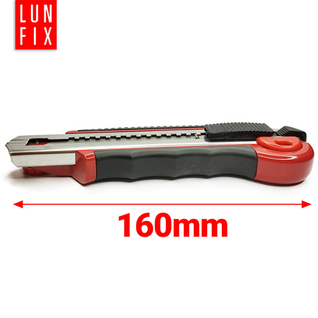 Nóż łamany 18mm premium met 5 ostrzy (1szt.)