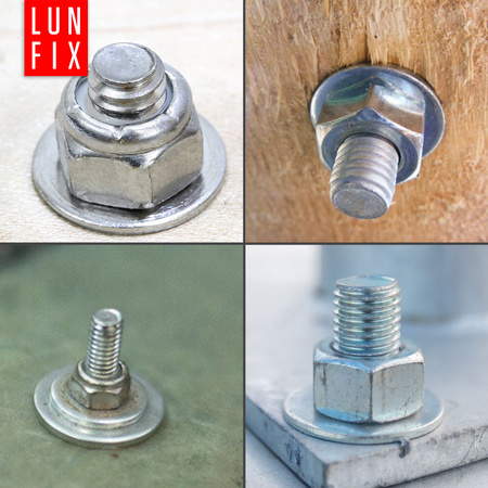 Podkładka płaska okrągła M27 ocynkowana DIN125 10szt.