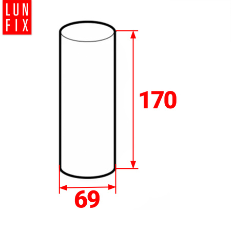 Wbijak do podstawy słupa 170x69 (1szt.)