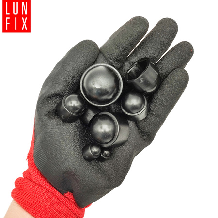 245 Set Abdeckkappen Shwarz M5-M20