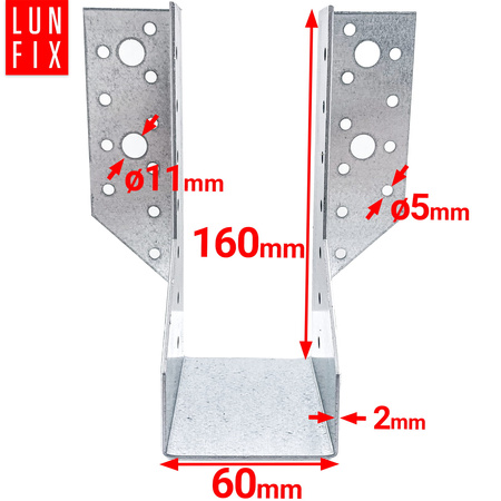 Wieszak belki 60x160 (1szt.)