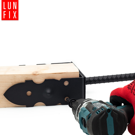 Wkret talerz do slupa 6x30 CZARNY ogn (10szt.)