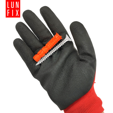 Kołki rozporowe 6x30 mm z wkrętem z łbem stożkowym 3,5x50 mm 200szt.