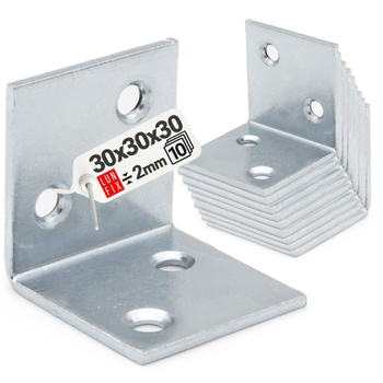 KS1 katownik szeroki 30x30x30x2,0 (10 szt.)