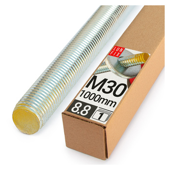 Pręt gwint. 8.8 ocynk M30x1000 (1szt.)
