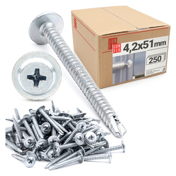 Wkret 012 z lbem podkl 4,2x50 sam 250szt