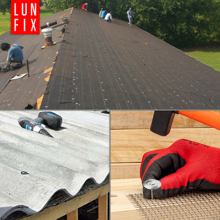 Podkładki papowe 4x28mm ocynkowane ciesielskie 1kg