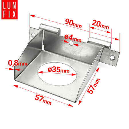 Łącznik poprzeczny jednostronny CD60 (1szt)