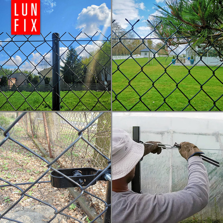 Drut ocynk PCV grafit d/3,6 (50mb) (1rol.)