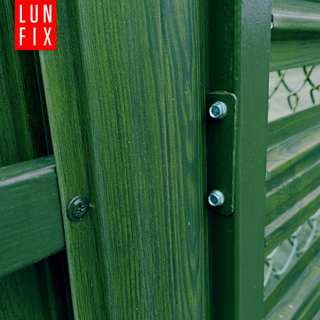 Łącznik typu "T" do mocowania paneli ogrodzeniowych ocynkowany 1szt.