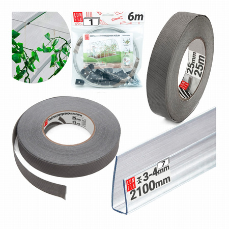 Pakiet BAZA TUNEL DOMEK - 3-4mm - 4m