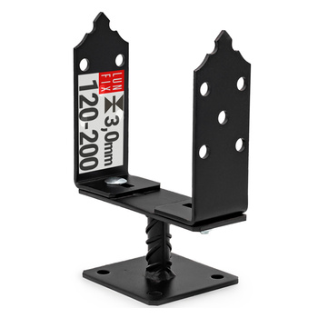 SDPB Podstawa slupa ozd regul z blacha 120-200x3,0