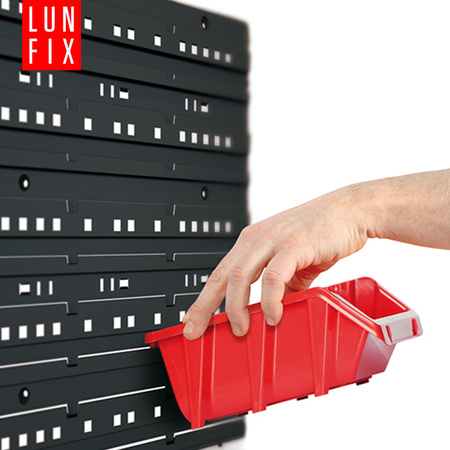 Kuweta warsztatowa czerwona 120x77x60 1szt.