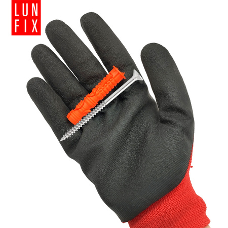 Kołki rozporowe 10x50 mm z wkrętem z łbem stożkowym 6x90 mm 100szt.