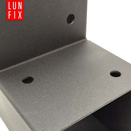 Łącznik belki kwadratowy L 90x90mm wspornik do kantówek 2 końce