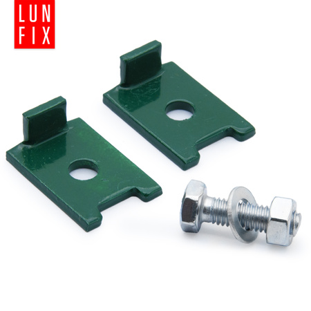 Złączka typu "L" zielony 6X20 mm (10szt.)