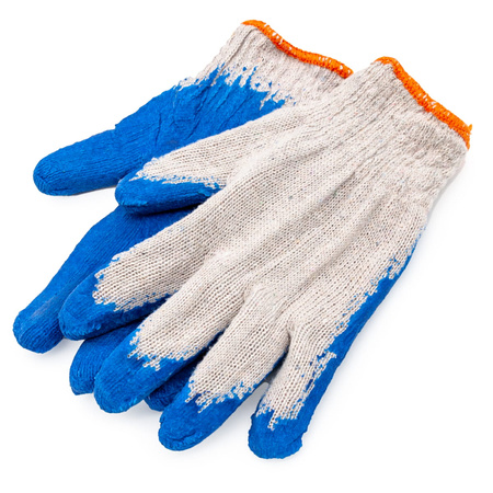 Rękawice robocze wampirki niebieskie L (1szt.)