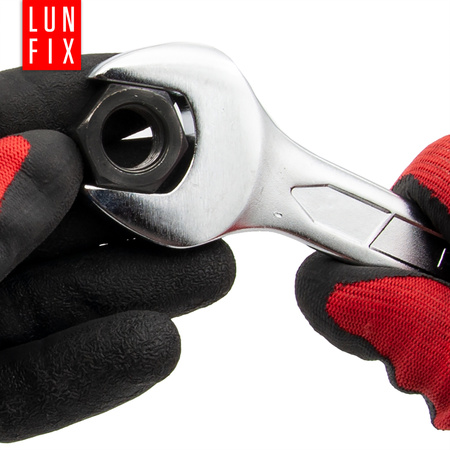 Nakrętka sześciokątna M8 czarny ocynk DIN934 klasa 8 10szt.