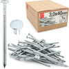 Gwoździe pierścieniowe 3x40mm ocynkowane 1kg