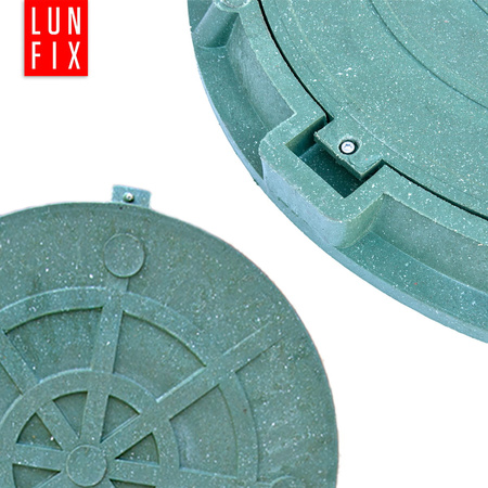 Wlaz DN 600 Zielony A15 (1szt.)