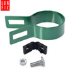 Obejma końcowa początkowa fi42 mm końcowa ZIELONY komplet