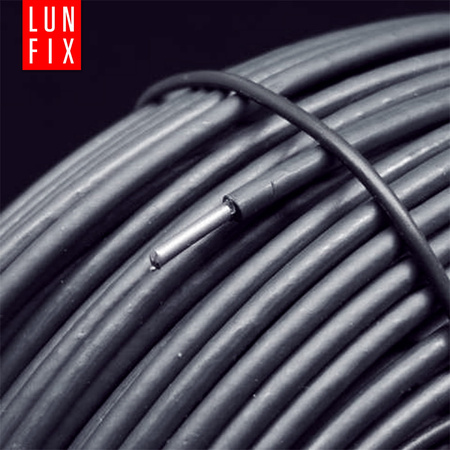 Drut ocynk PCV grafit d/3,6 (50mb) (1rol.)