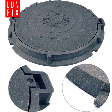 Wlaz DN 600 Grafit A15 (1szt.)