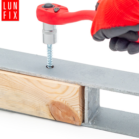 PSH120 Podstawa slupa typ H 120x600x6 (1szt.)