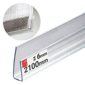 Listwa uszczelniająca 6mm, 2100mm (1szt.)