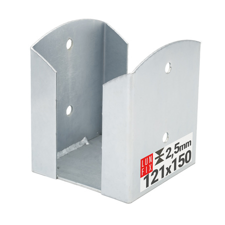 PSPW120 Podstawa slupa 121x150x2,5 (1szt.)