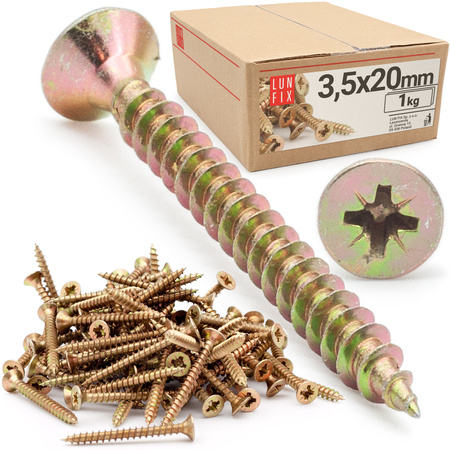 Wkret 007 hartow. zn żółty 3,5x020 (1kg)