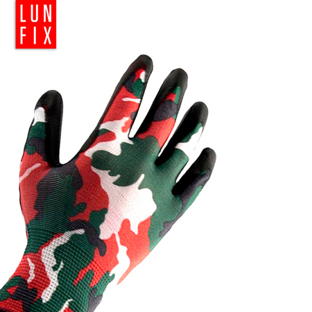 Rękawice robocze ogrodnicze 9 L 12szt.