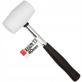 Młotek gumowy brukarski 50mm 225g niebrudzący