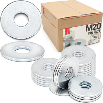 Podkładka okragla Pow ZN DIN9021 M20 (1kg)