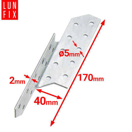LK1_4309621 Lacznik krokwiowy 40x170 lewy (50szt)