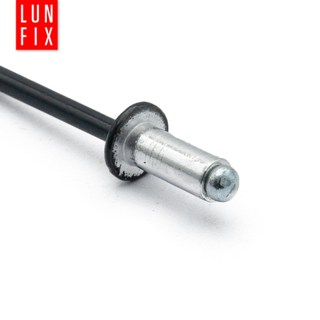 Nit alu stal zrywalny DIN7337 4,8x12 9005 (100szt)