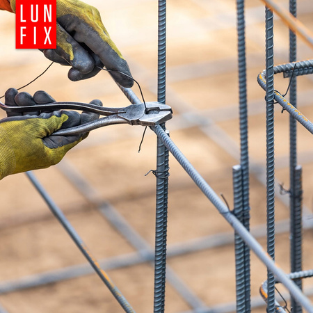 Drut czarny zarzony (miekki) d/1.2mm 100m (1rol.)