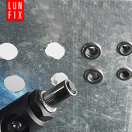 Nitonakrętki M5 walcowe stalowe 50szt.