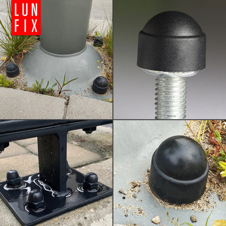 Maskownica nakrętki szara M10/SZ (op- 100 szt)