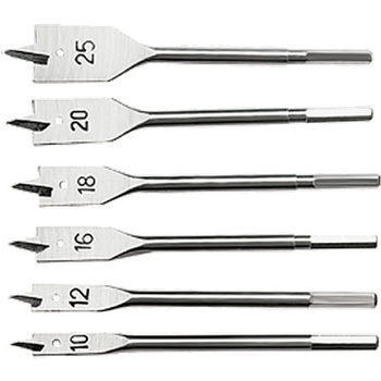 Wiertło drew pióro 6szt 10-25 SPAR 704055 (1op)