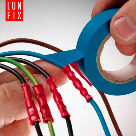 Taśma izolacyjna PVC niebieska 19mm 20m 1szt.