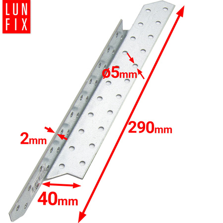 LK7_4309627 Lacznik krokwiowy 40x290 lewy (10szt)