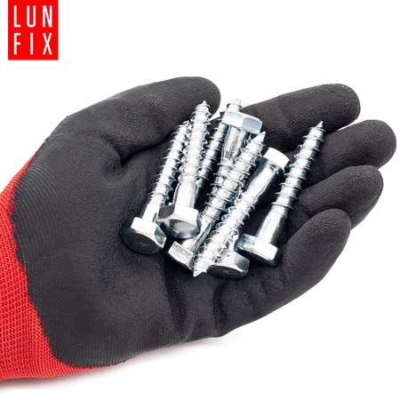 Wkręty do drewna z łbem sześciokątnym 8x50 ocynk DIN571 50szt