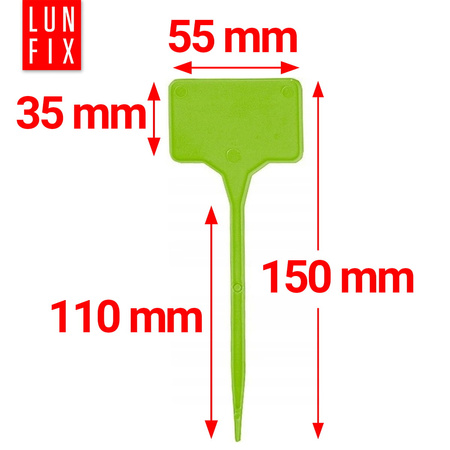 Tabliczki ogrodowe 55x110 20szt.