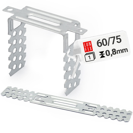 Wieszak płaski 60/75 0,8 mm 1szt.